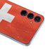 Switzerland Flag Distressed Galaxy A35 5G Skin